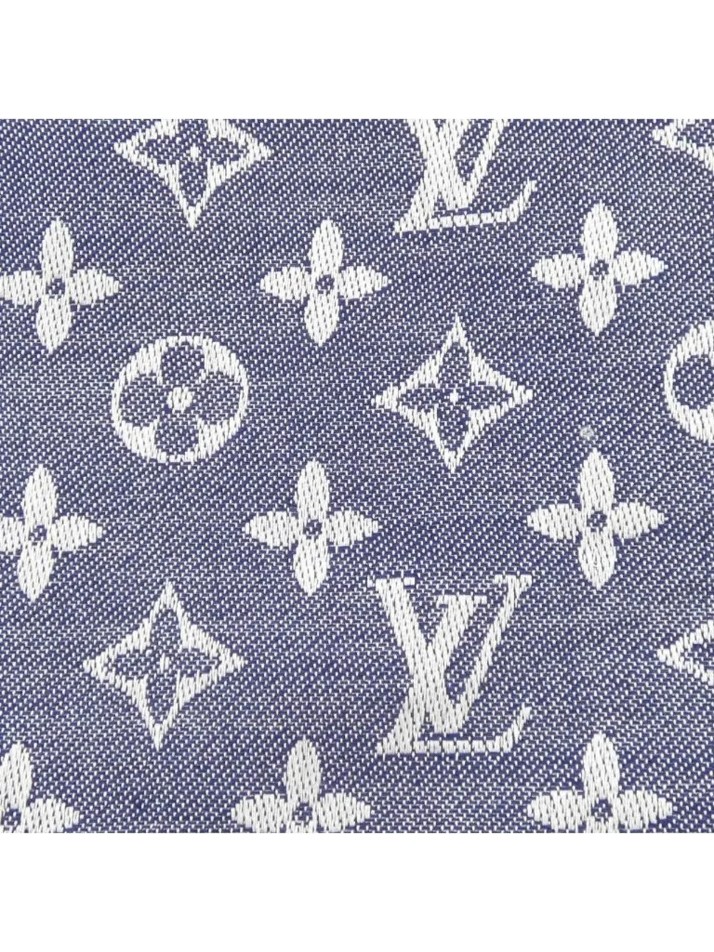 Louis Vuitton Shawl Monogram Denim Scarf